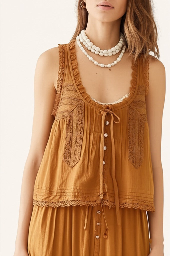 Lunetta Lace Two Piece Set