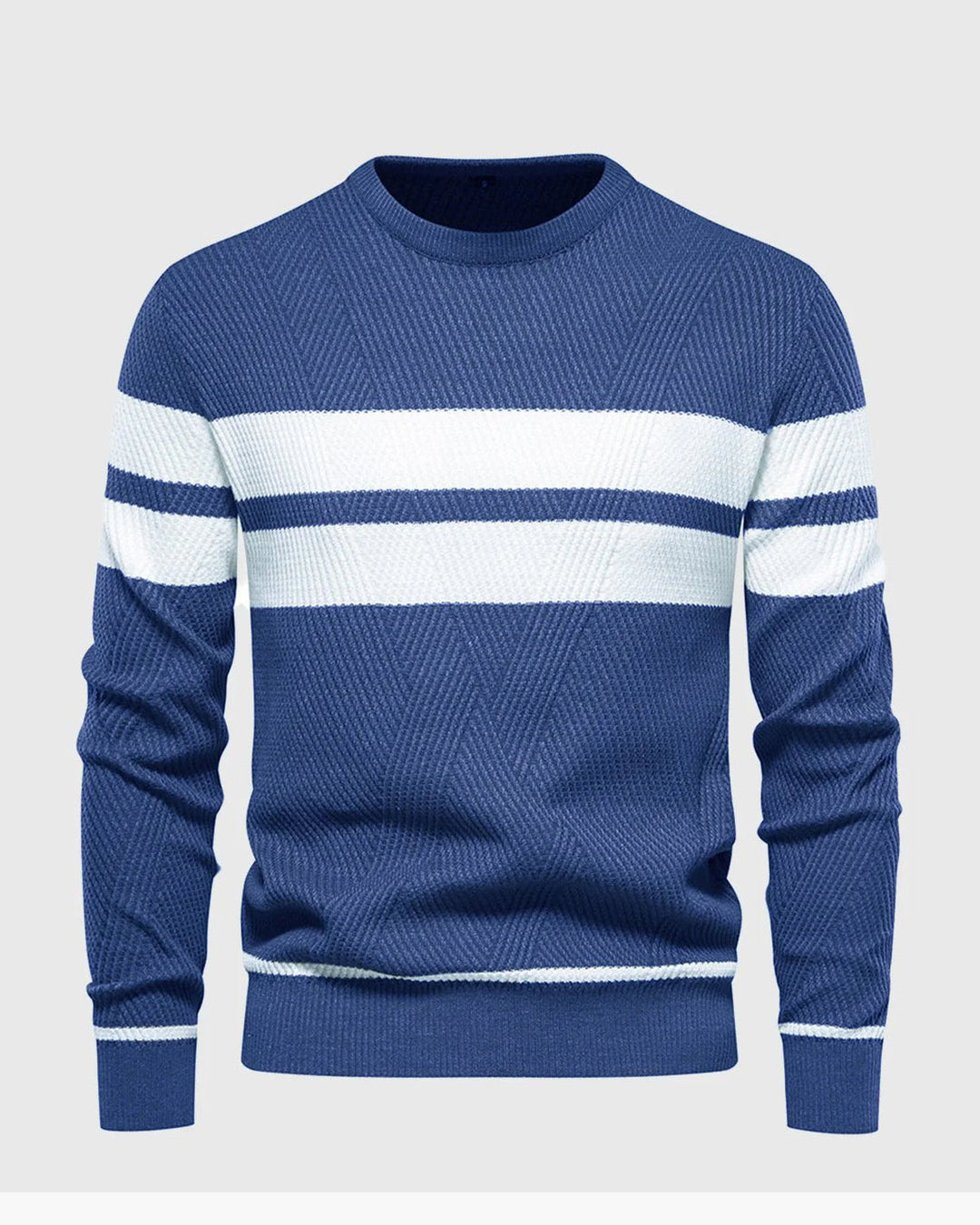 Como Stripe Crewneck Sweater