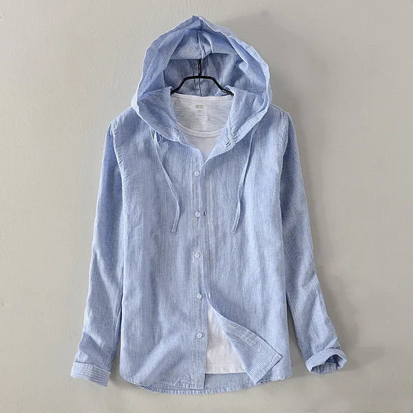 Sundown Hooded Button-Up