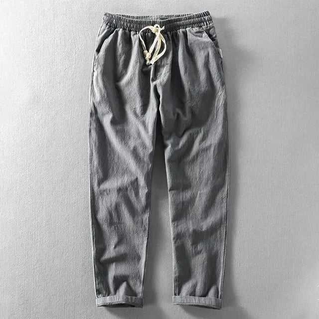 Kyoto Linen Jogger Pants - Saint Drako