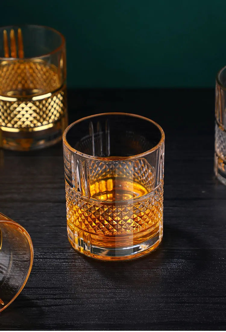 Golden Pagoda Phnom Penh Whiskey Tumblers