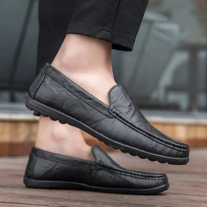 Varron Leather Loafers - Saint Drako
