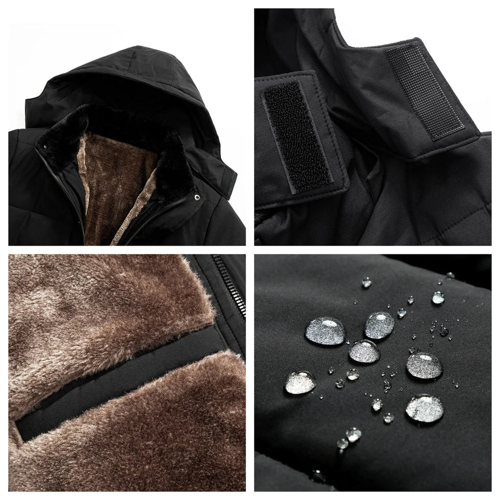 Langford Fur Lined Puffer - Saint Drako