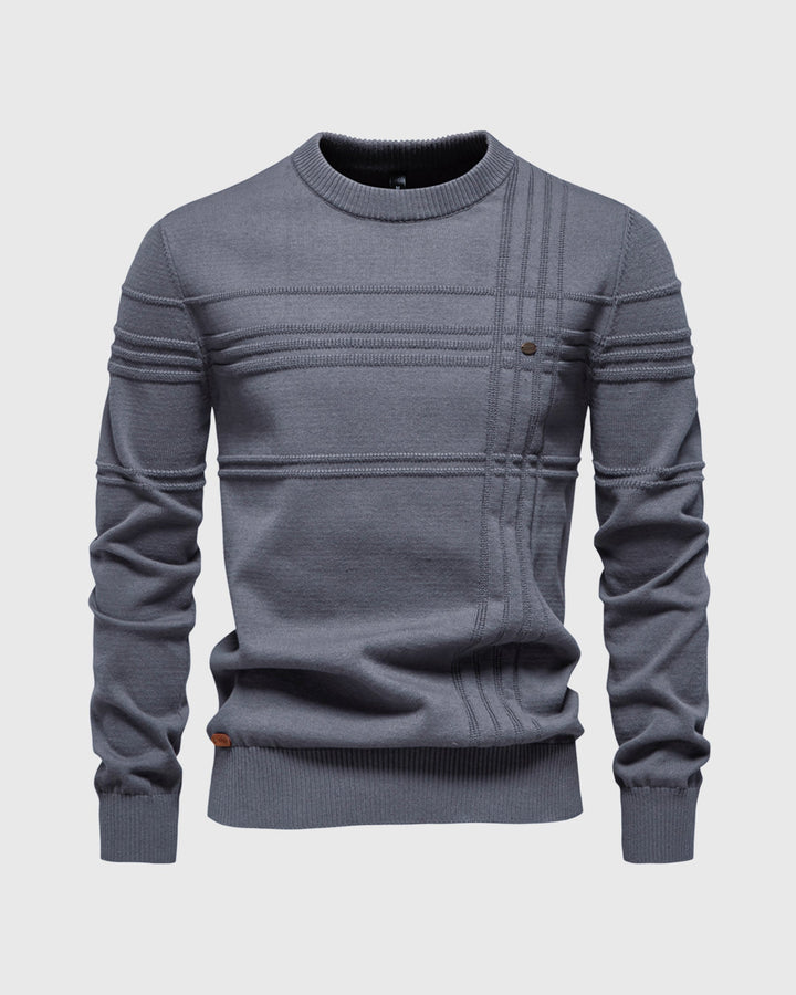 Lyon Textured Crew Sweater