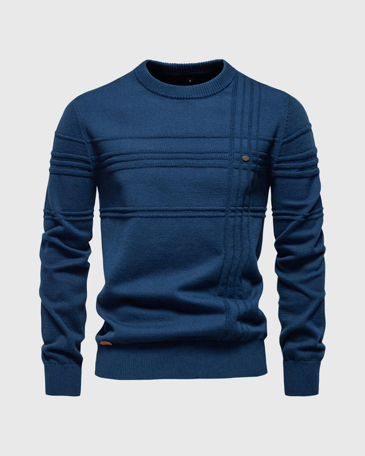 Lyon Textured Crew Sweater