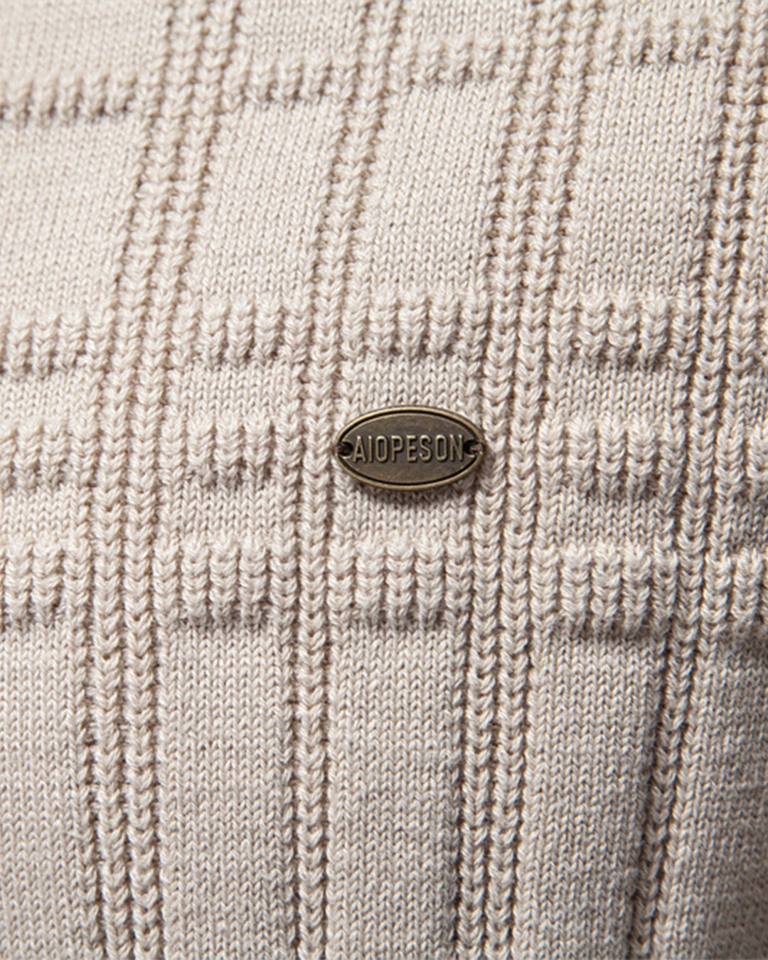 Lyon Textured Crew Sweater