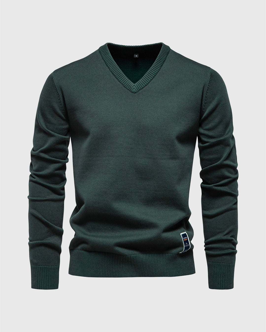 Modena Ribbed V-Neck Sweater