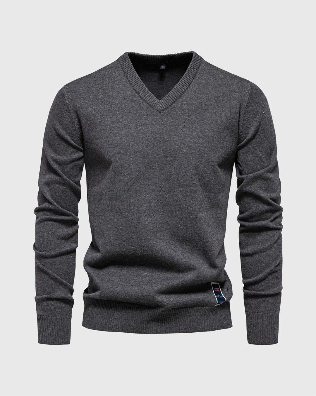 Modena Ribbed V-Neck Sweater