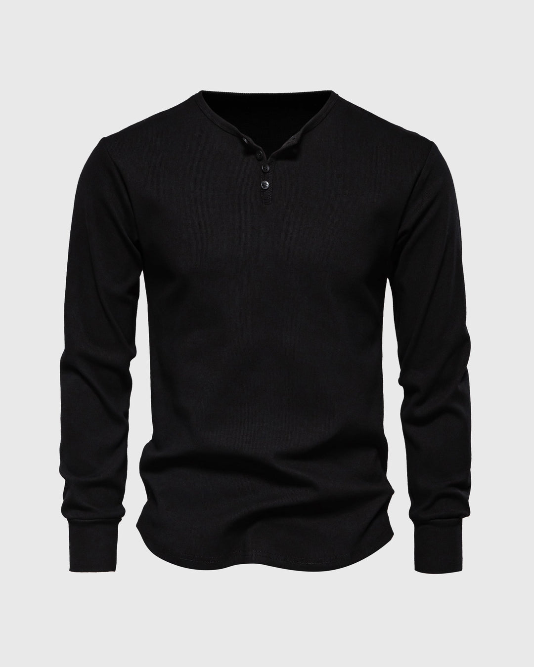 Salerno Rib Knit Henley