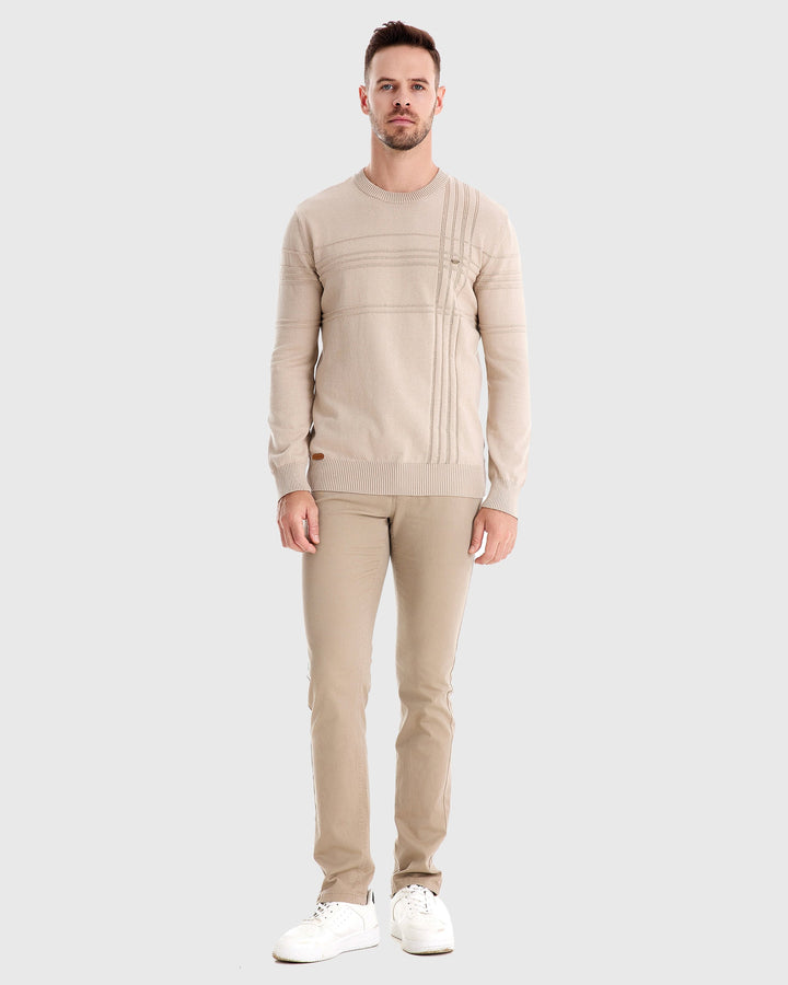 Lyon Textured Crew Sweater