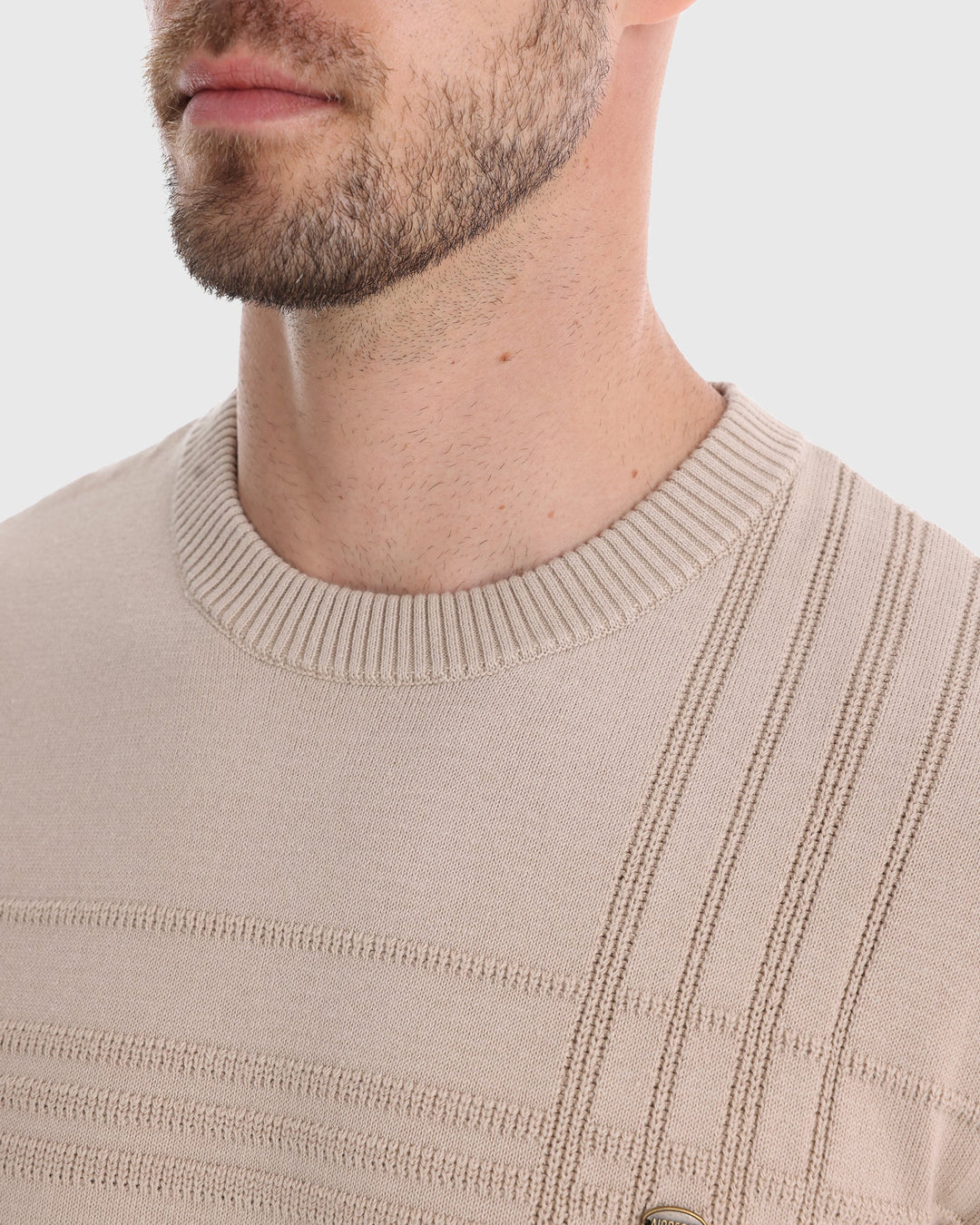 Lyon Textured Crew Sweater