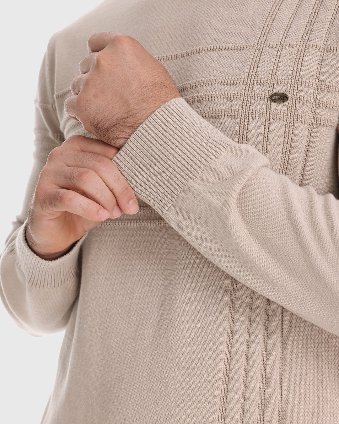 Lyon Textured Crew Sweater