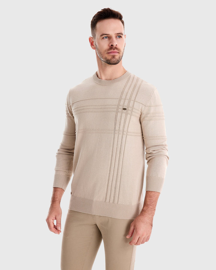 Lyon Textured Crew Sweater