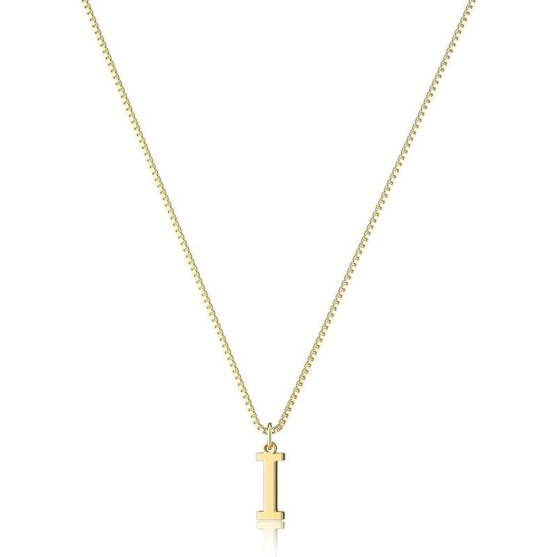 Eloria Initial Pendant Necklace - Saint Drako