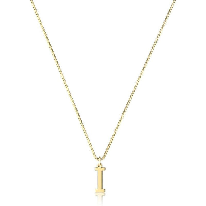 Eloria Initial Pendant Necklace - Saint Drako