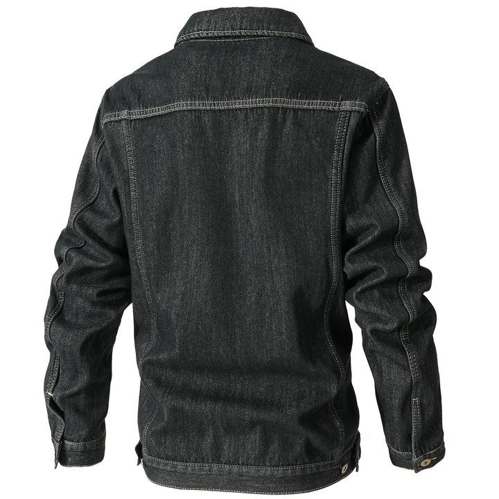 Fleece Lined Denim Jacket - Saint Drako