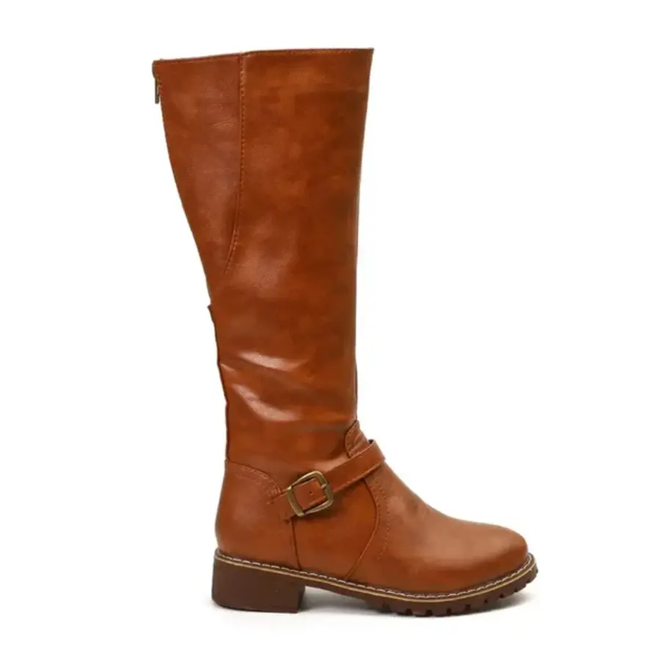 Siena Knee-High Block Heel Boots