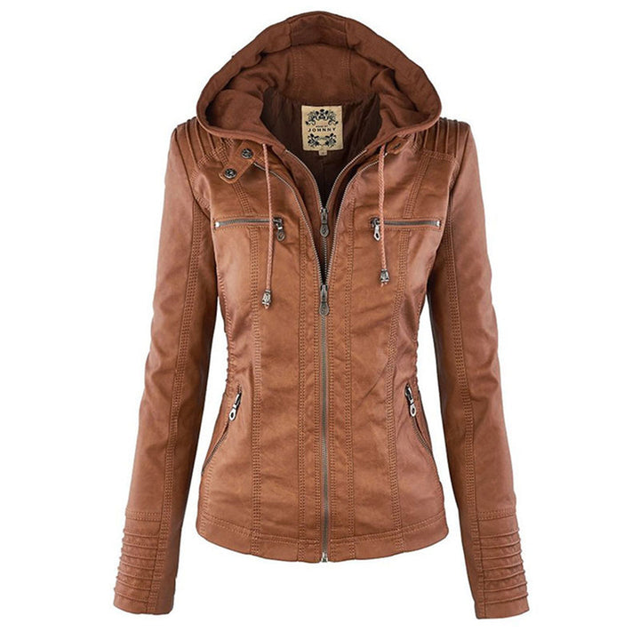 Palermo Hooded Leather Jacket