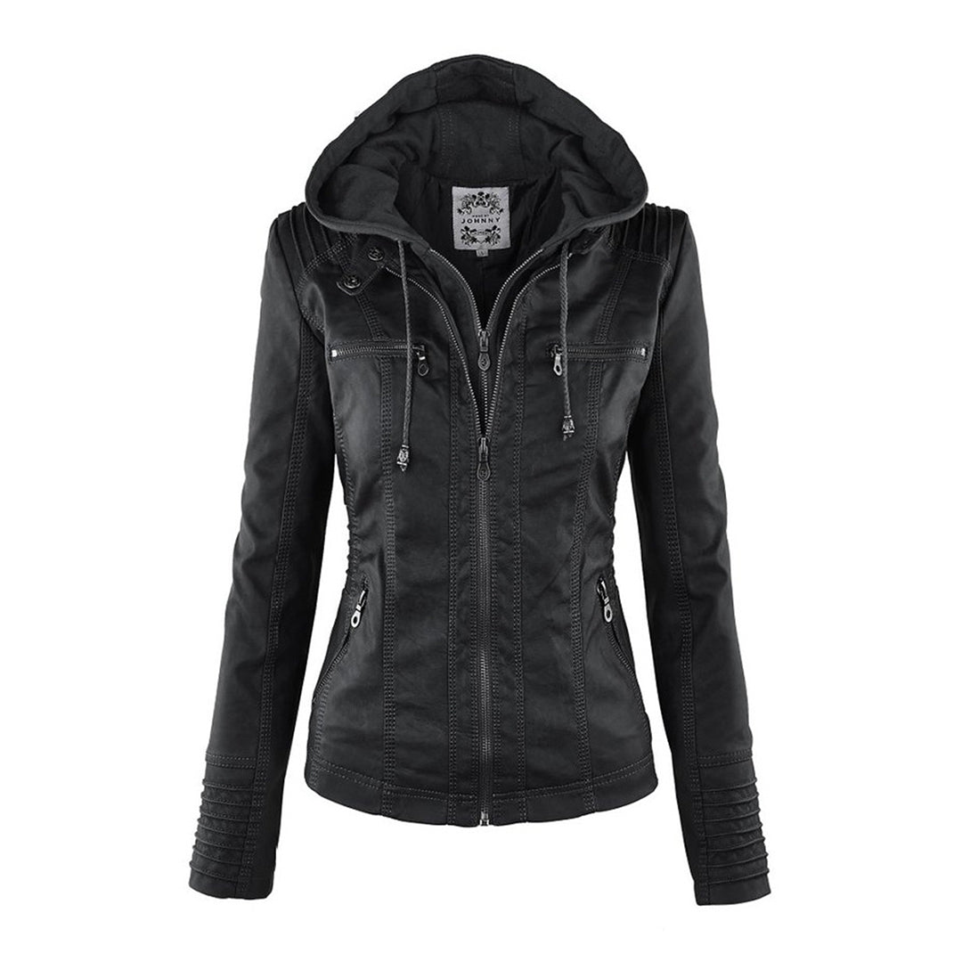 Palermo Hooded Leather Jacket