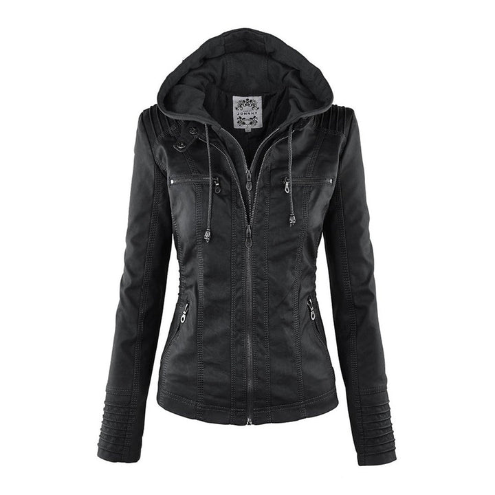 Palermo Hooded Leather Jacket