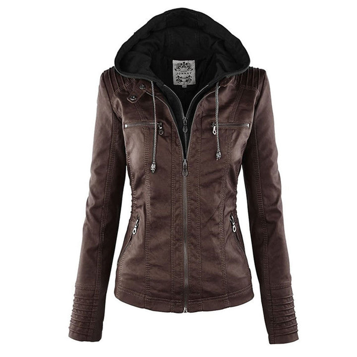 Palermo Hooded Leather Jacket