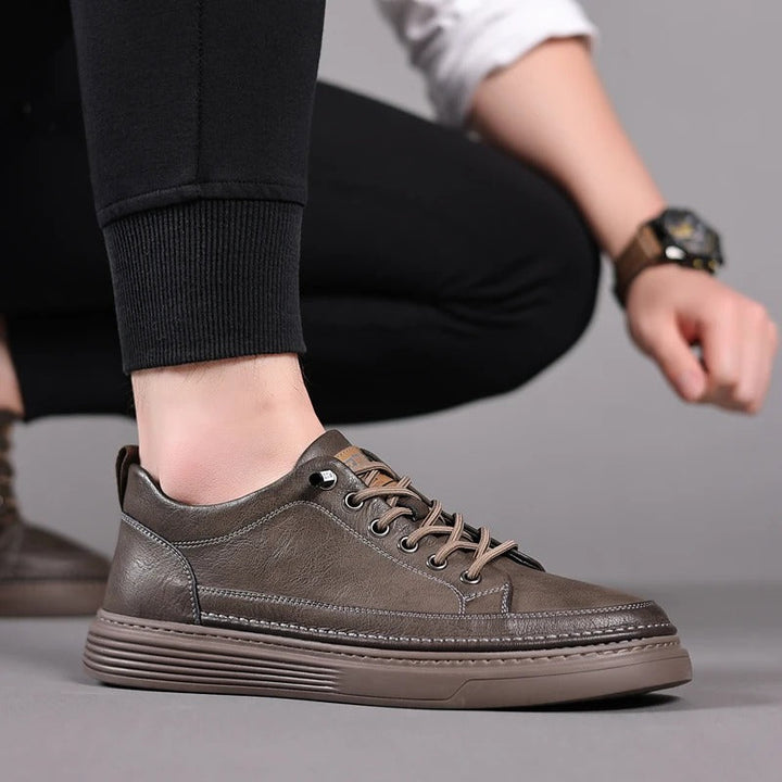 Marlowe Genuine Leather Sneakers - Saint Drako