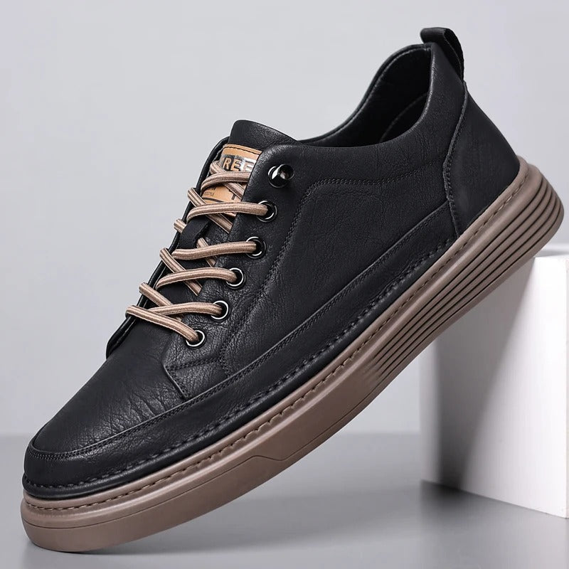 Marlowe Genuine Leather Sneakers - Saint Drako