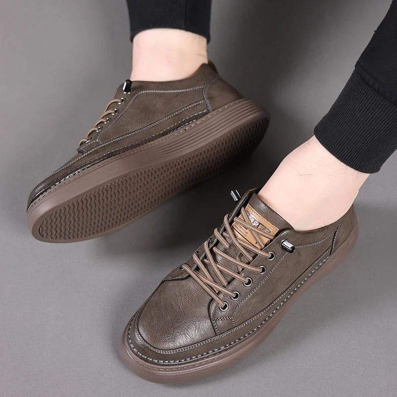 Marlowe Genuine Leather Sneakers - Saint Drako