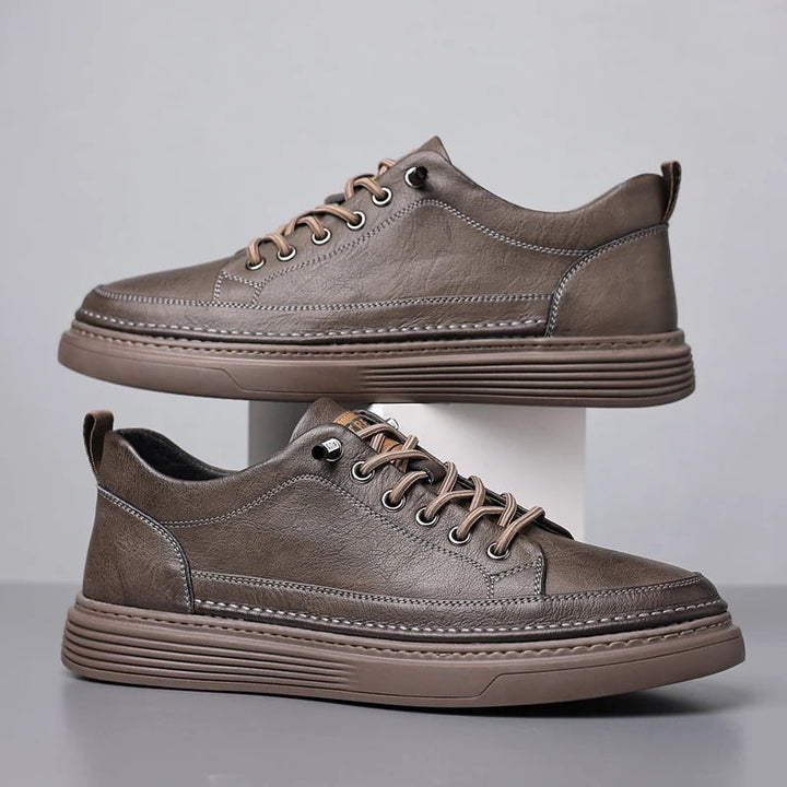 Marlowe Genuine Leather Sneakers - Saint Drako