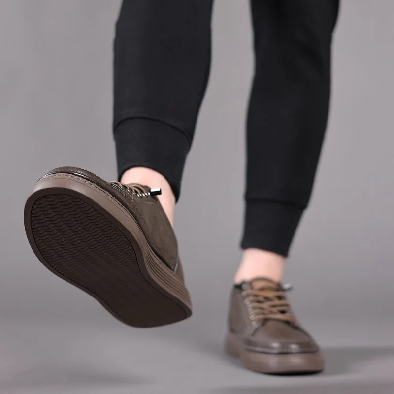 Marlowe Genuine Leather Sneakers - Saint Drako