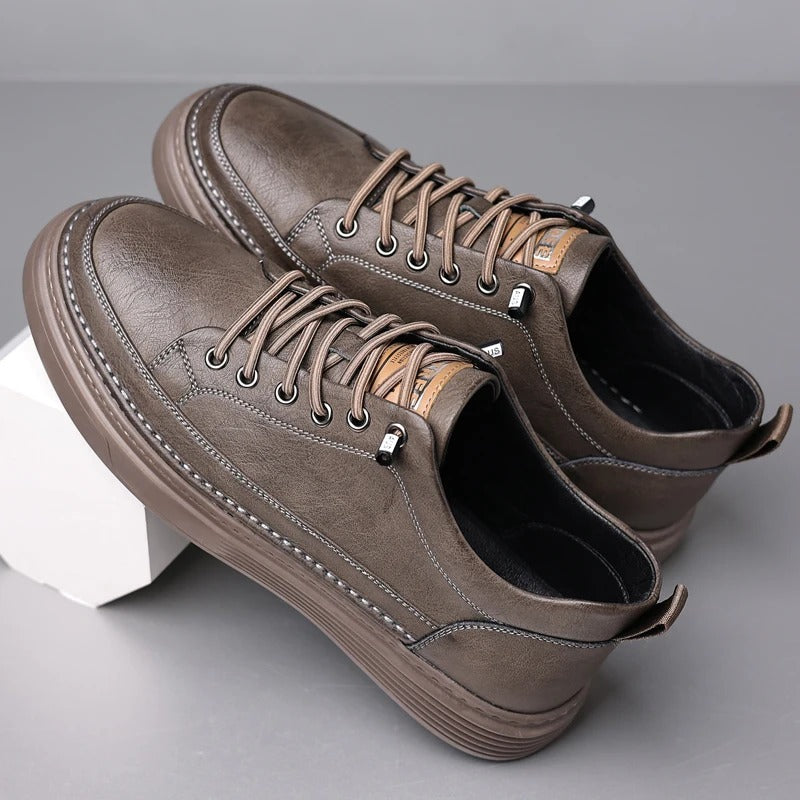 Marlowe Genuine Leather Sneakers - Saint Drako