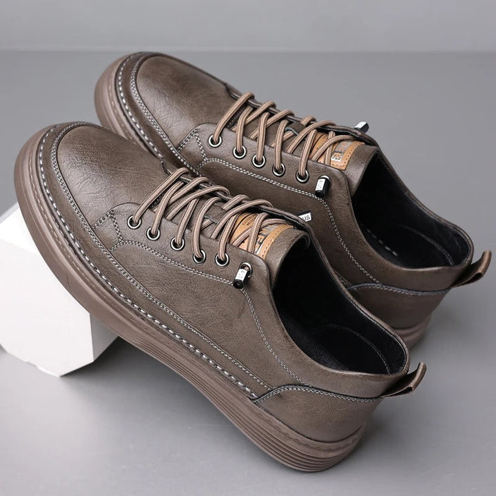 Marlowe Genuine Leather Sneakers - Saint Drako