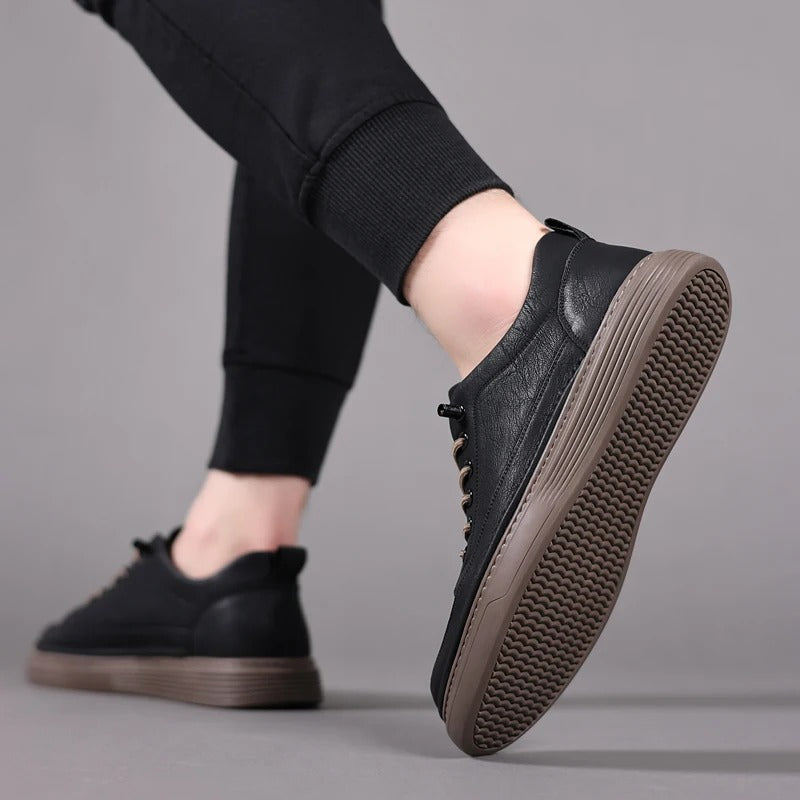 Marlowe Genuine Leather Sneakers - Saint Drako