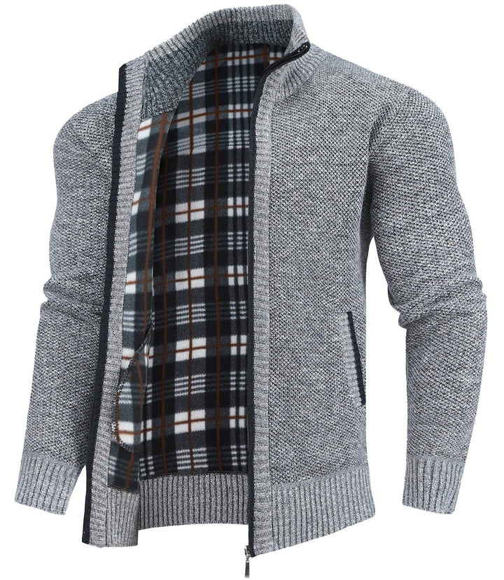 Ridgeway Flannel Lined Sweater (5 Designs)