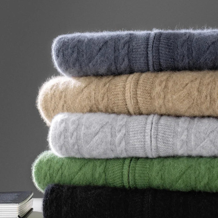 Montclair Cashmere Zip Cardigan