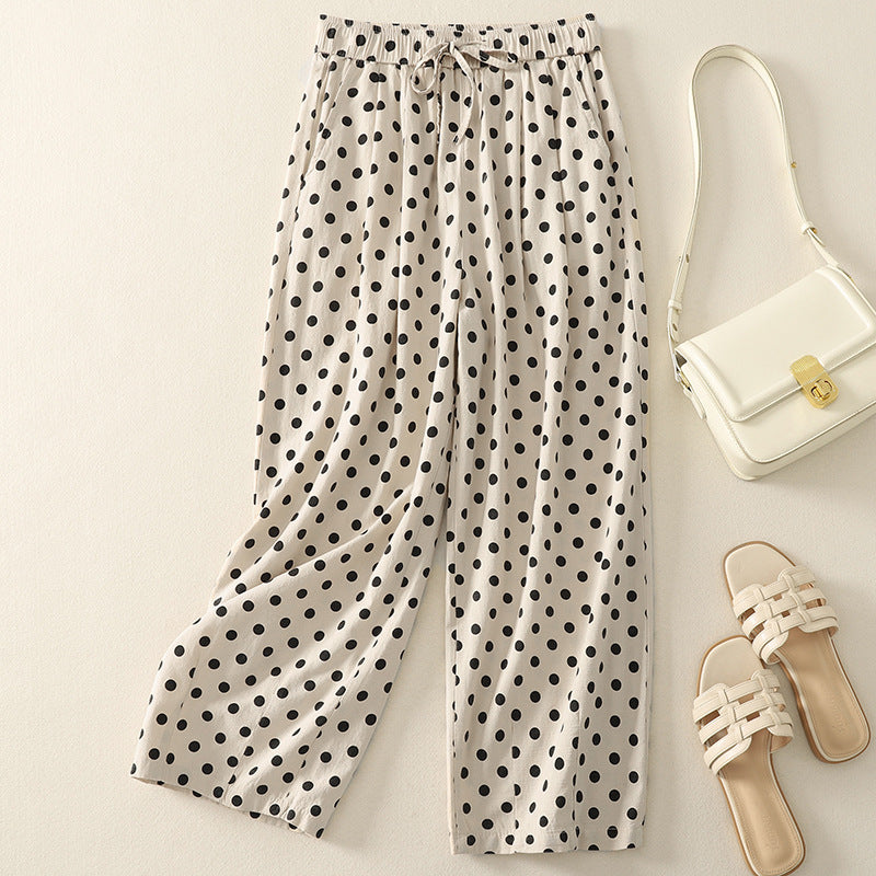Mariel Polka Dot Pants - Saint Drako