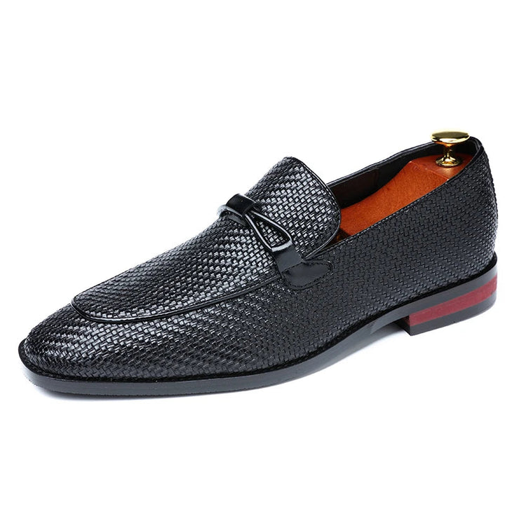 Bellagio Woven Oxford Loafers - Saint Drako