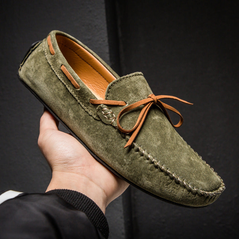 Cambridge Suede Slip-Ons - Saint Drako