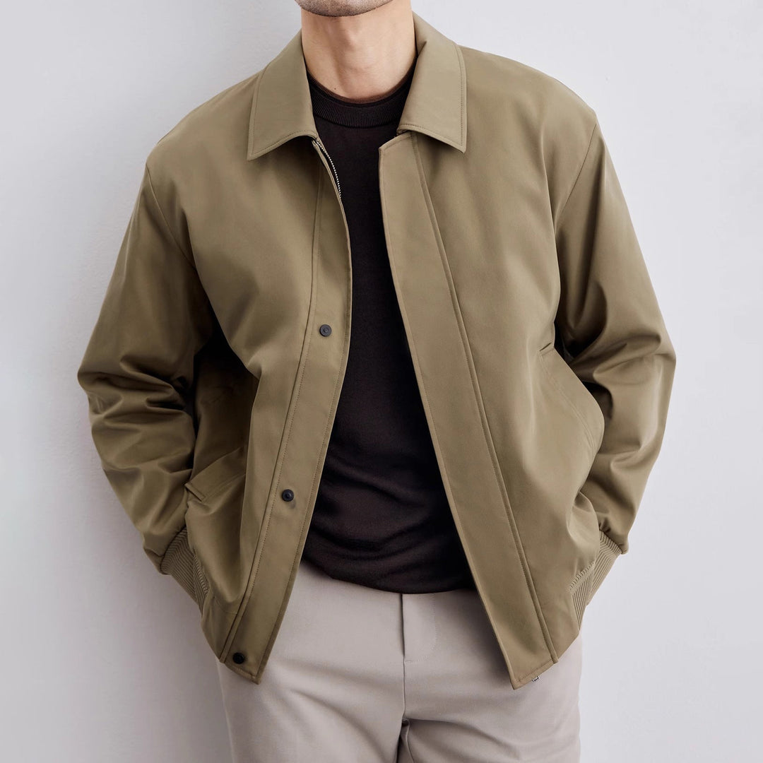 Men’s Casual Waterproof Bomber Jacket - Saint Drako