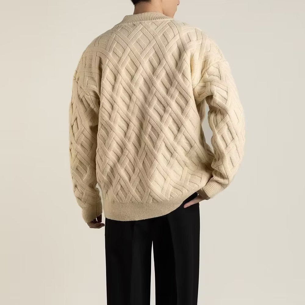 Elric Knitted Zip Sweater - Saint Drako