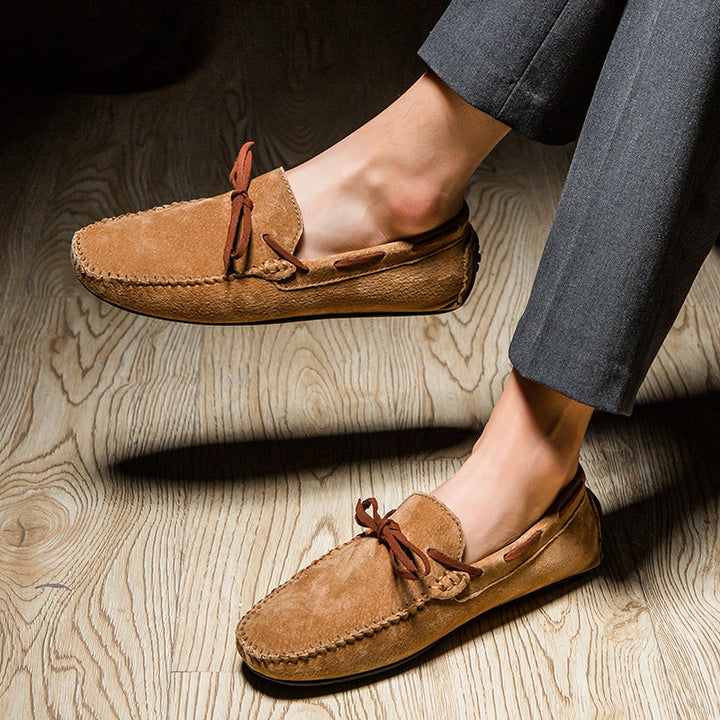 Cambridge Suede Slip-Ons - Saint Drako