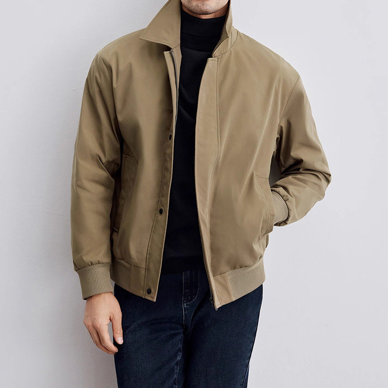 Men’s Casual Waterproof Bomber Jacket - Saint Drako