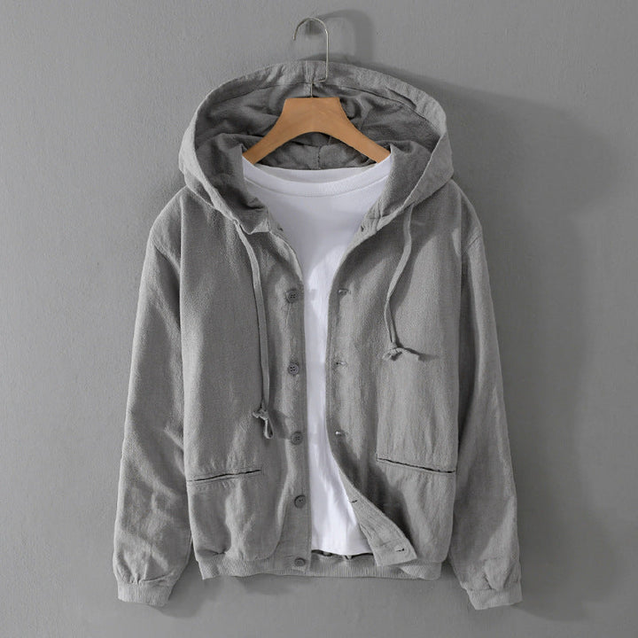 Amalfi Linen Hoodie