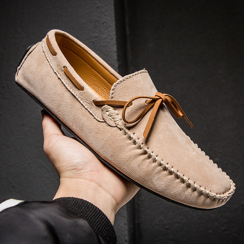 Cambridge Suede Slip-Ons - Saint Drako