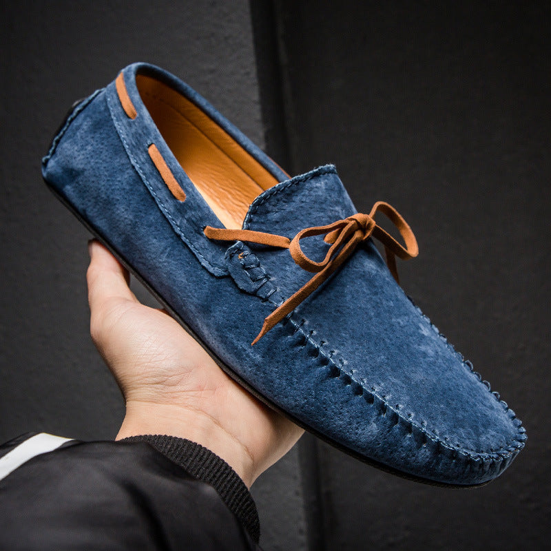Cambridge Suede Slip-Ons - Saint Drako