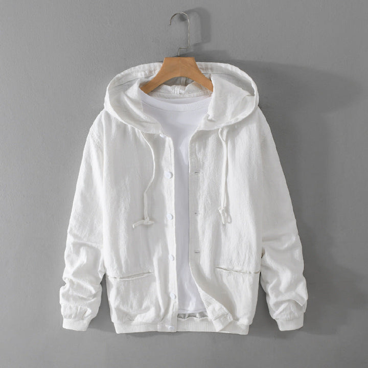 Amalfi Linen Hoodie