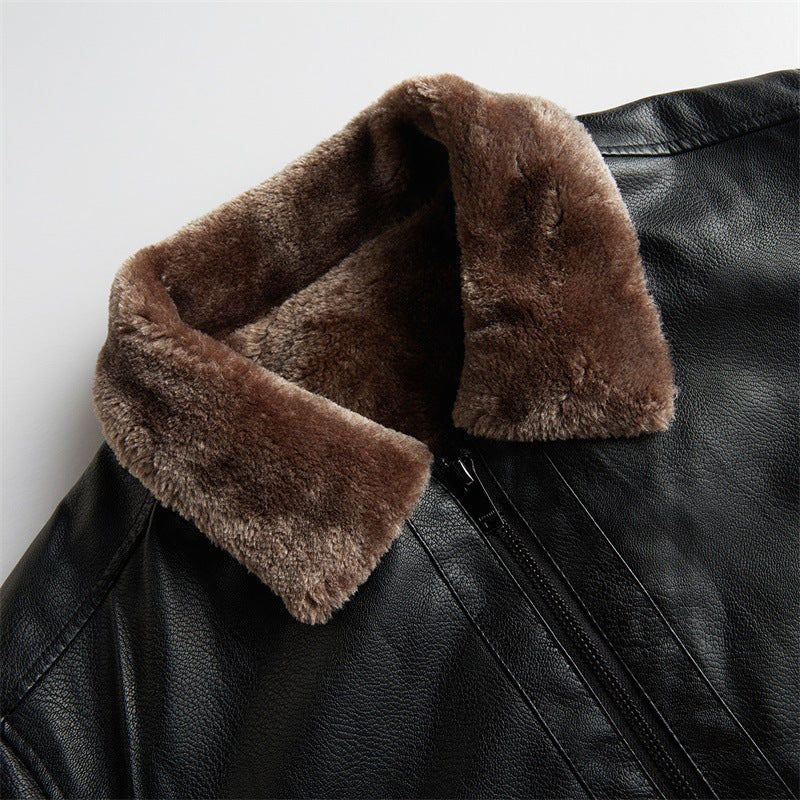 Lugano Shearling Leather Jacket