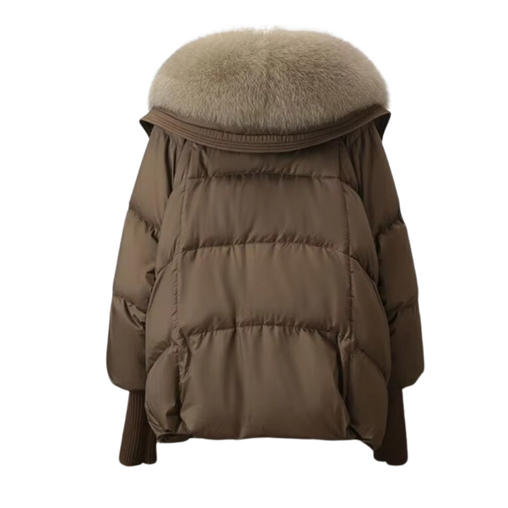 Selene Faux-Fur Collar Puffer Jacket
