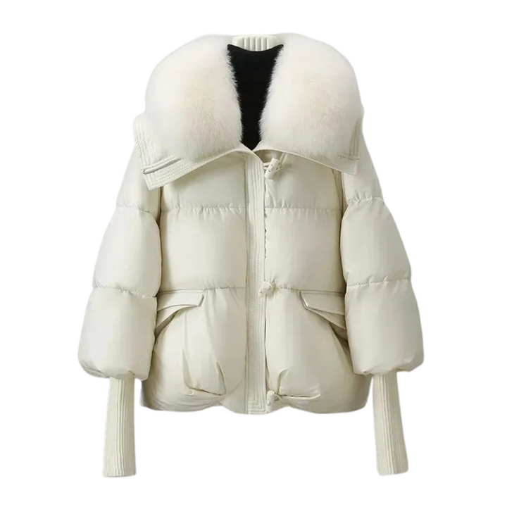 Selene Faux-Fur Collar Puffer Jacket