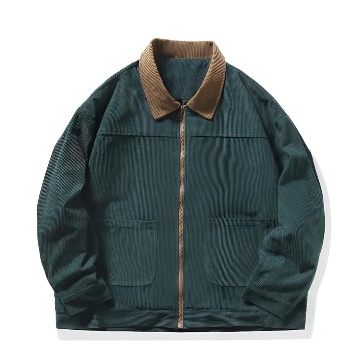 Weston Corduroy Zip Jacket - Saint Drako